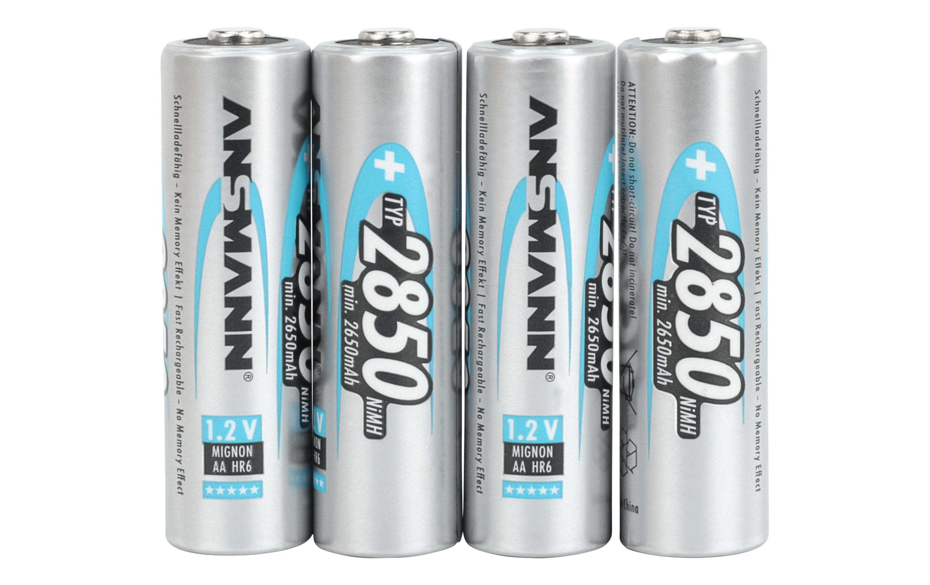 Ansmann Akku 4x AA 2650 mAh