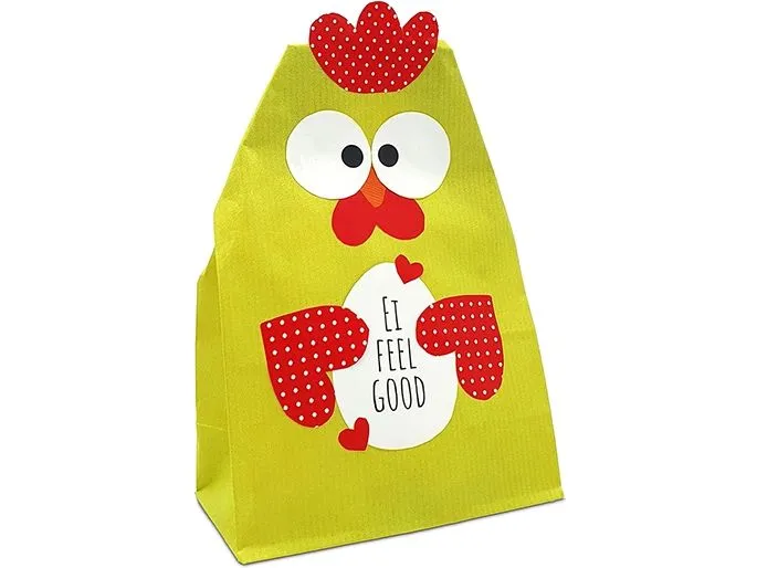 Braun + Company Papiertüte 2-er Set Huhn, Gelb Braun + Company Papiertüte 2-er Set Huhn, Gelb
