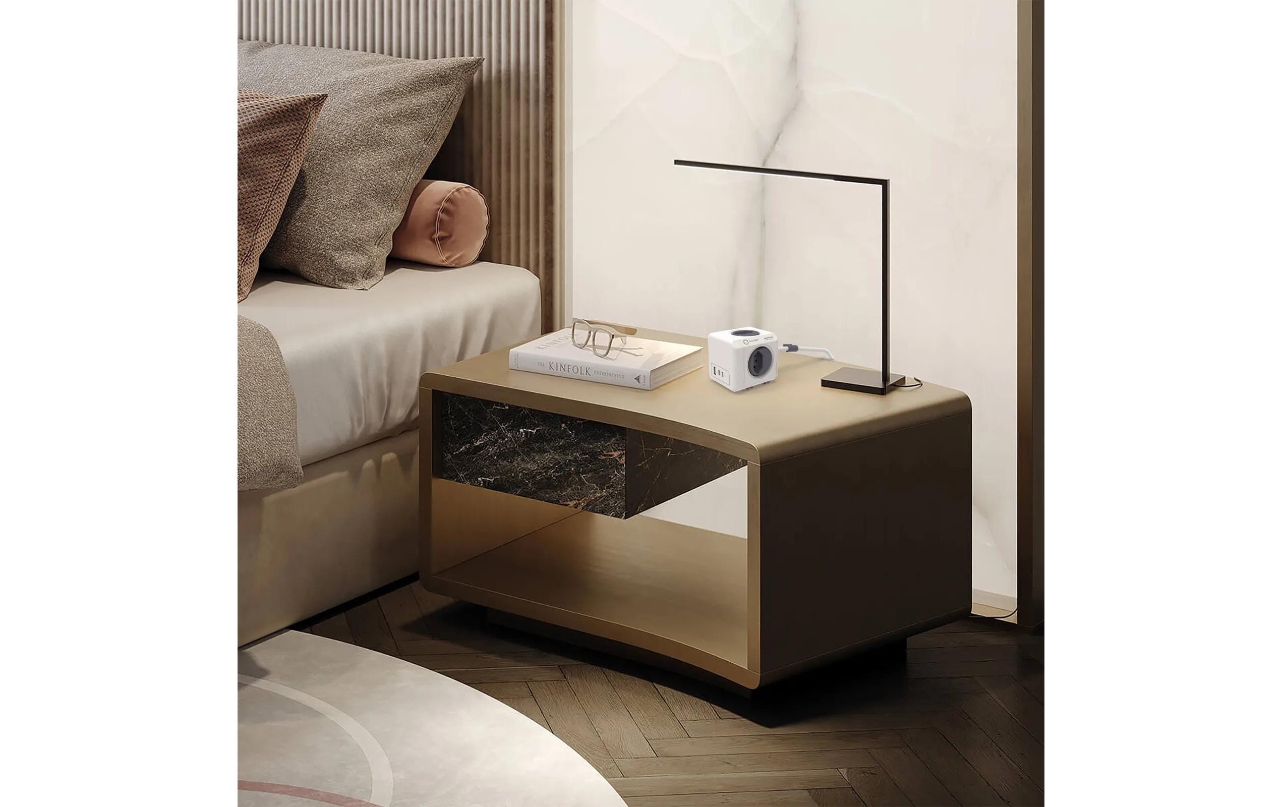 Allocacoc PowerCube 35W PD AC 4x T13, 2x USB-C / 1x USB-A