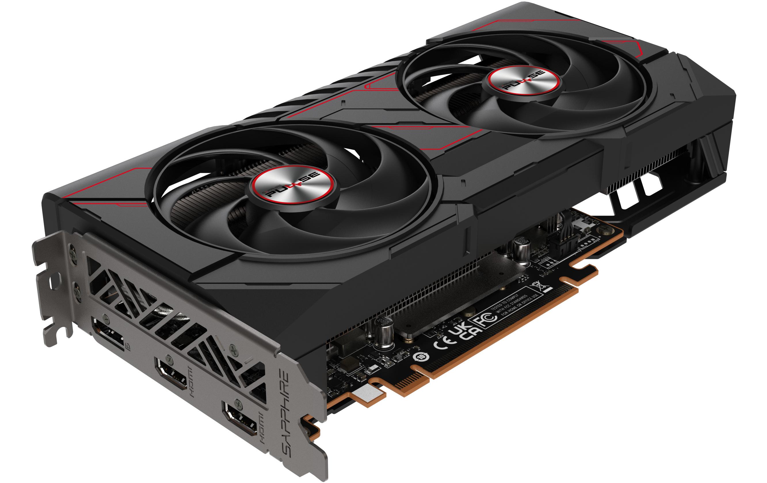 SAPPHIRE Grafikkarte AMD Radeon RX9060 XT PULSE OC 16GB GDDR6
