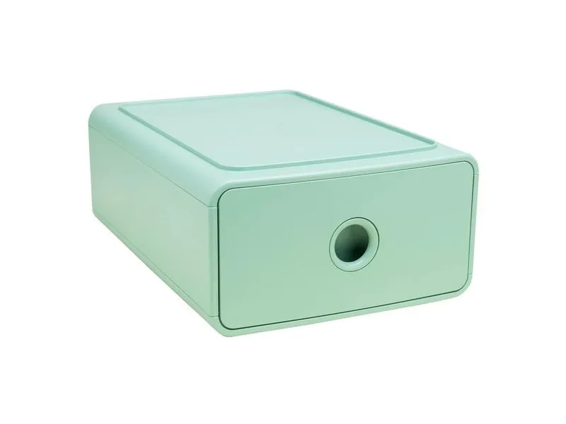 Exacompta Schubladenbox Tiny Box AutentiK, A5+, 1 Schublade, Salbei Exacompta Schubladenbox Tiny Box AutentiK, A5+, 1 Schublade, Salbei