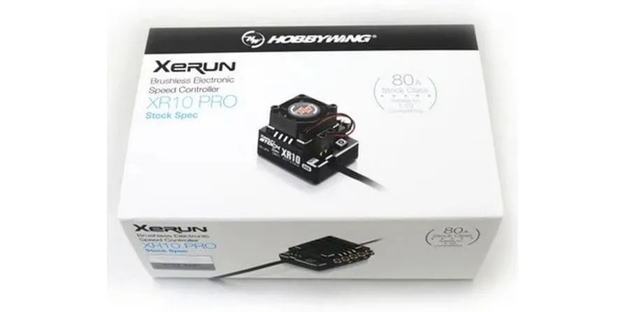 Hobbywing Brushless Regler Xerun XR10 Stock Spec 1S 1s Hobbywing Brushless Regler Xerun XR10 Stock Spec 1S 1s