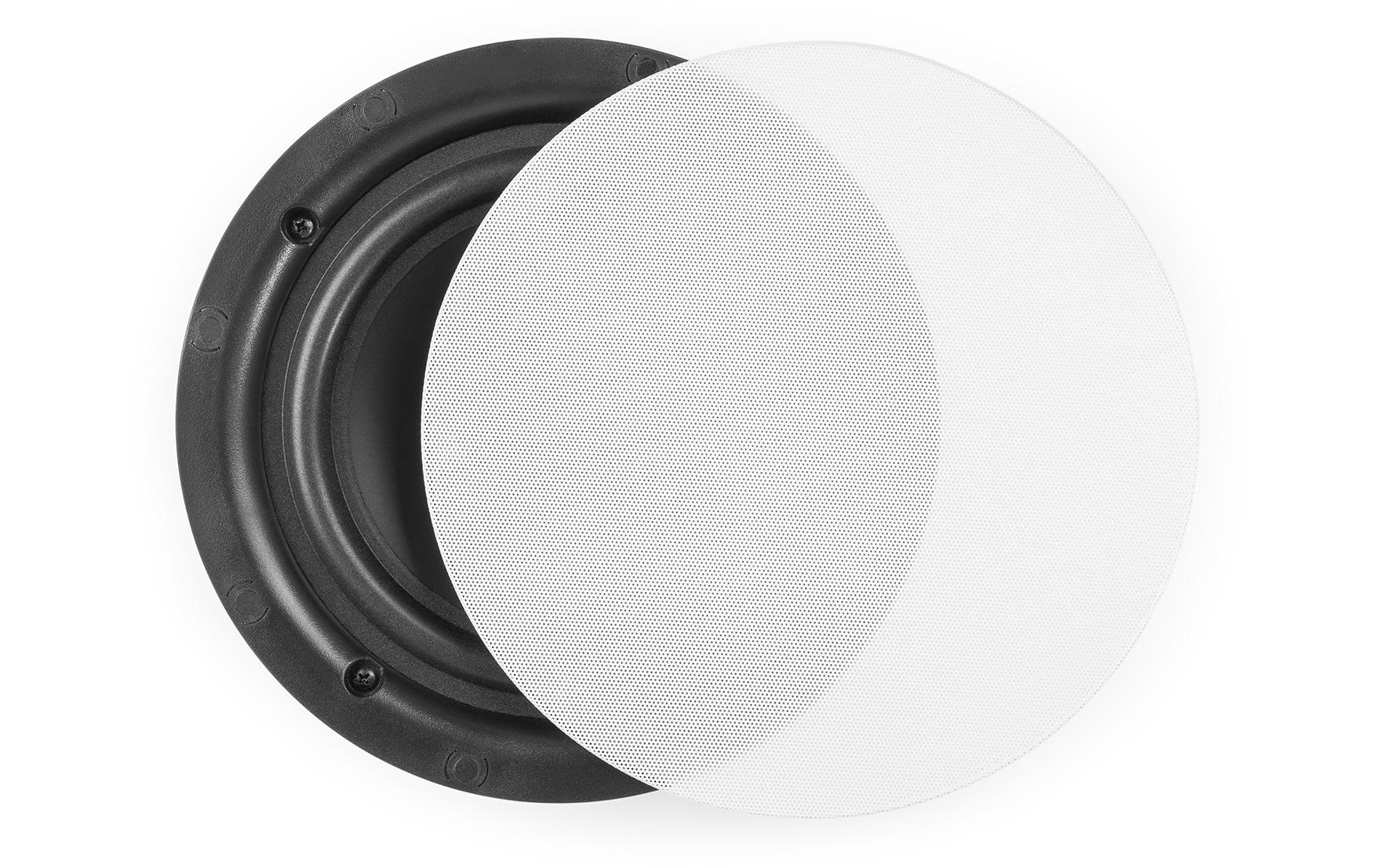 Power Dynamics Deckenlautsprecher NCBT6 2-er Set, 2x 30W, Weiss