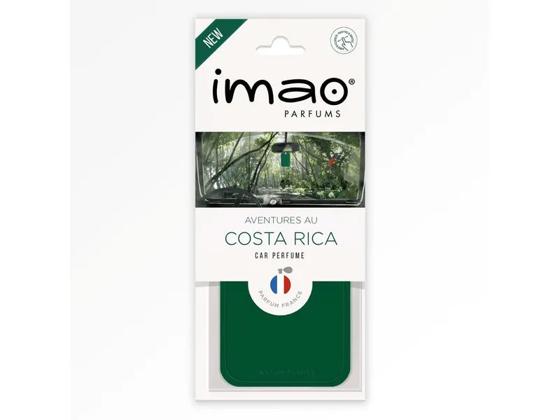 imao Aventures Au Costa Rica Autoduftkarte Verbundharz Grün imao Aventures Au Costa Rica Autoduftkarte Verbundharz Grün