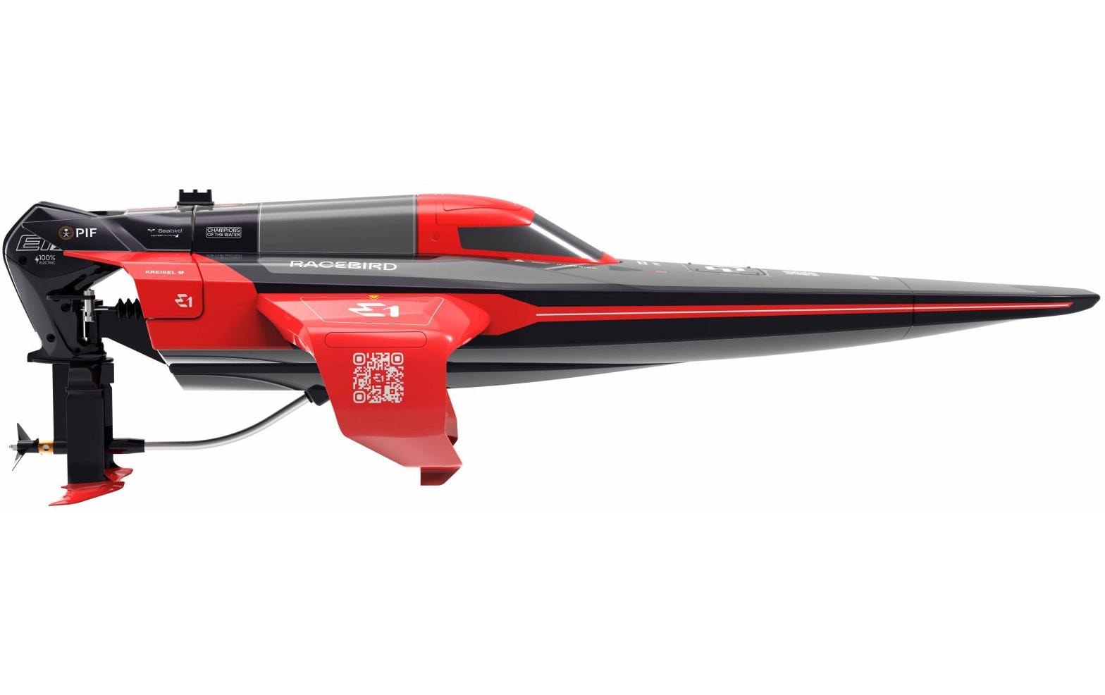 Joysway E1 Racebird Hydrofoil Boat Coral 1:14 RTR