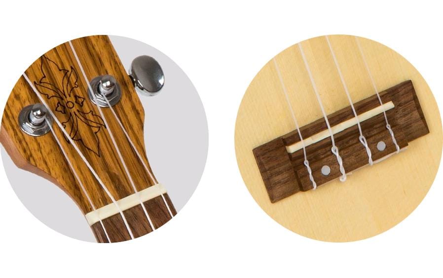 Flight Ukulele Soprano – Spruce/Zebrano
