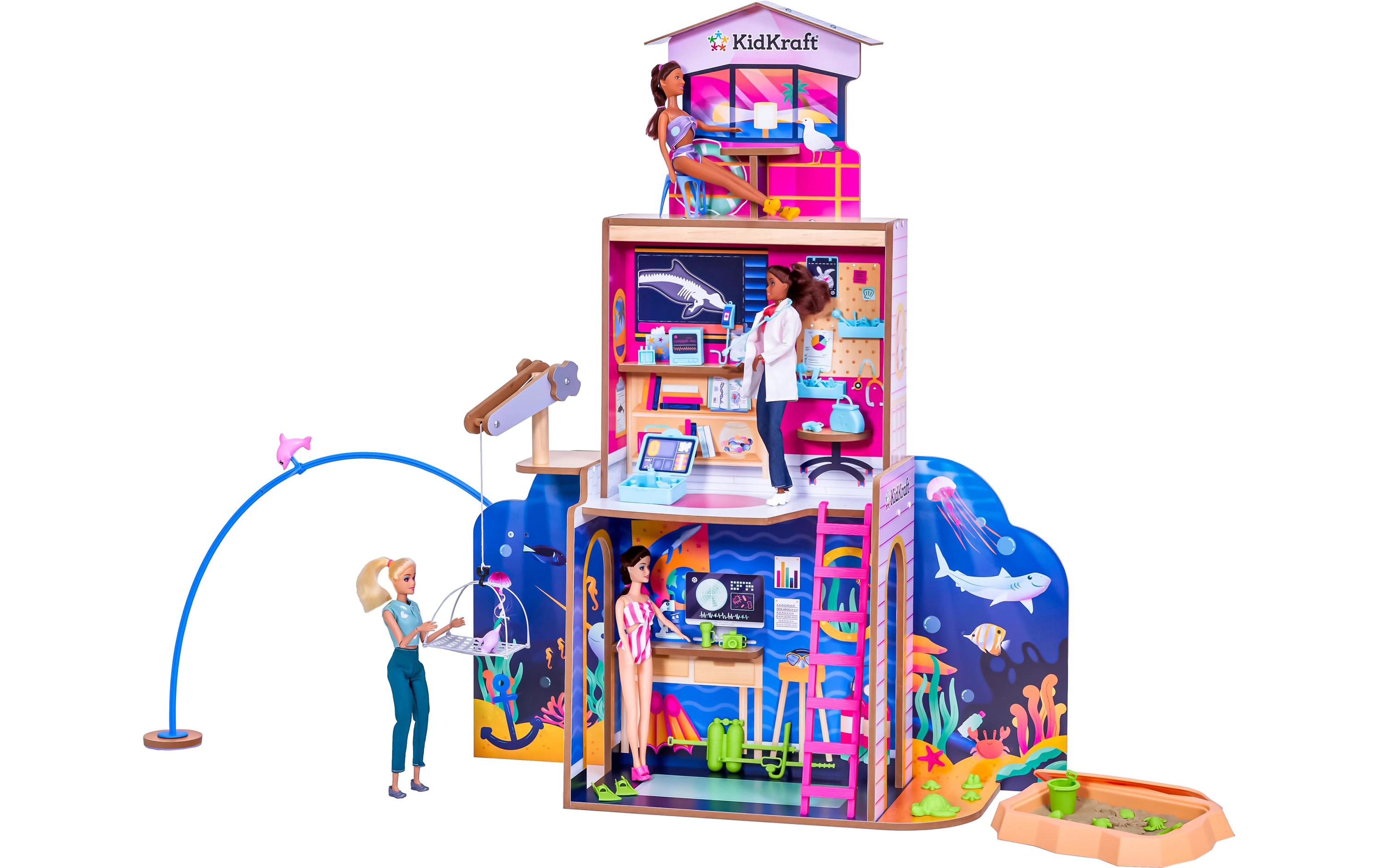 Kid Kraft Puppenhaus 2-in-1 Beach und Rescue Center Kid Kraft Puppenhaus 2-in-1 Beach und Rescue Center