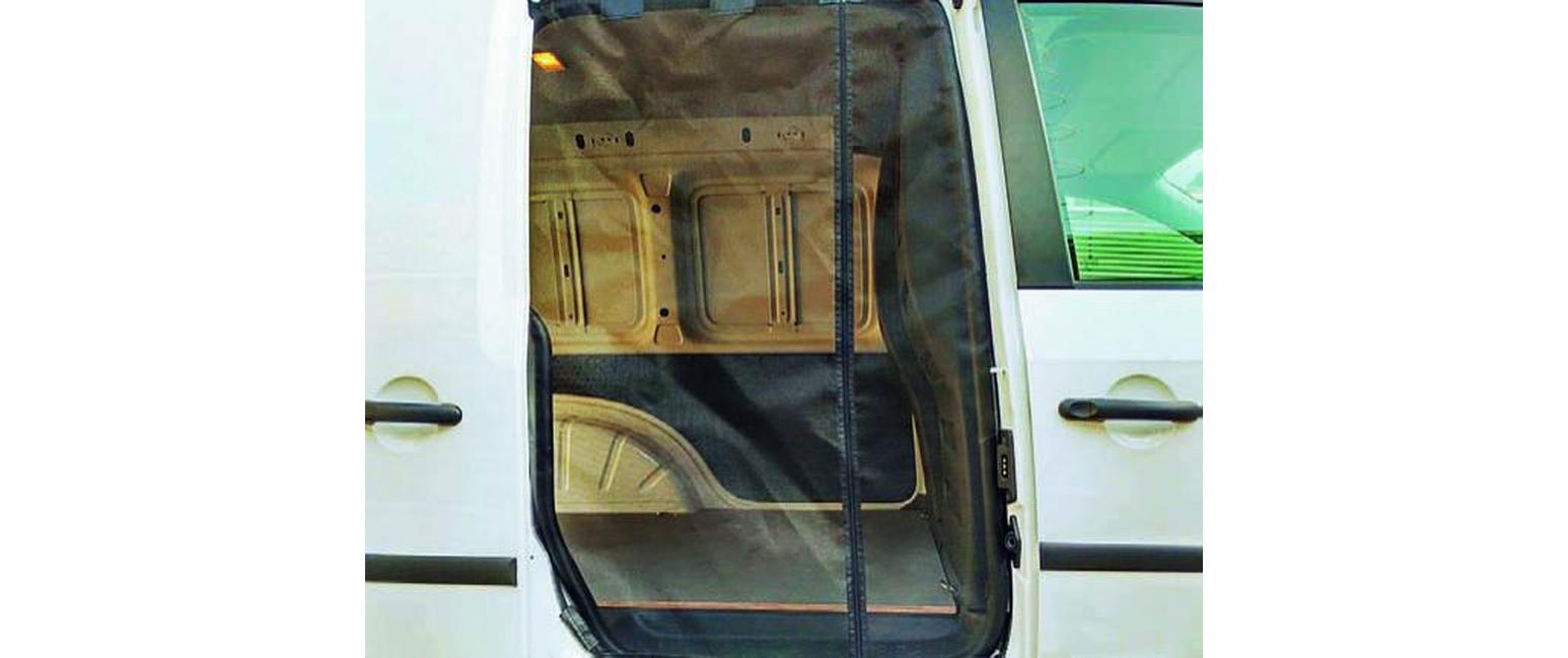 Van Quito Moskitonetz mit Schiebetüren, rechts