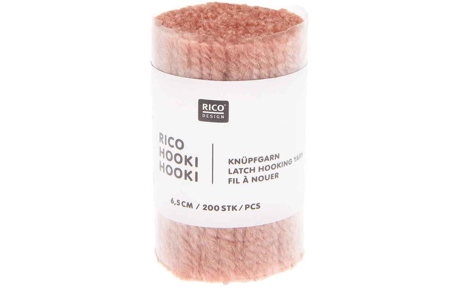 Rico Design Hooki Knüpfgarn Altrosa