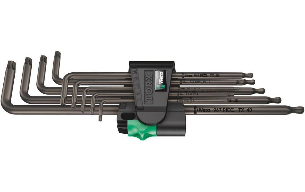 Wera Winkelschlüssel-Set 967/9 TX XL 1 TX8-TX40, lang Wera Winkelschlüssel-Set 967/9 TX XL 1 TX8-TX40, lang