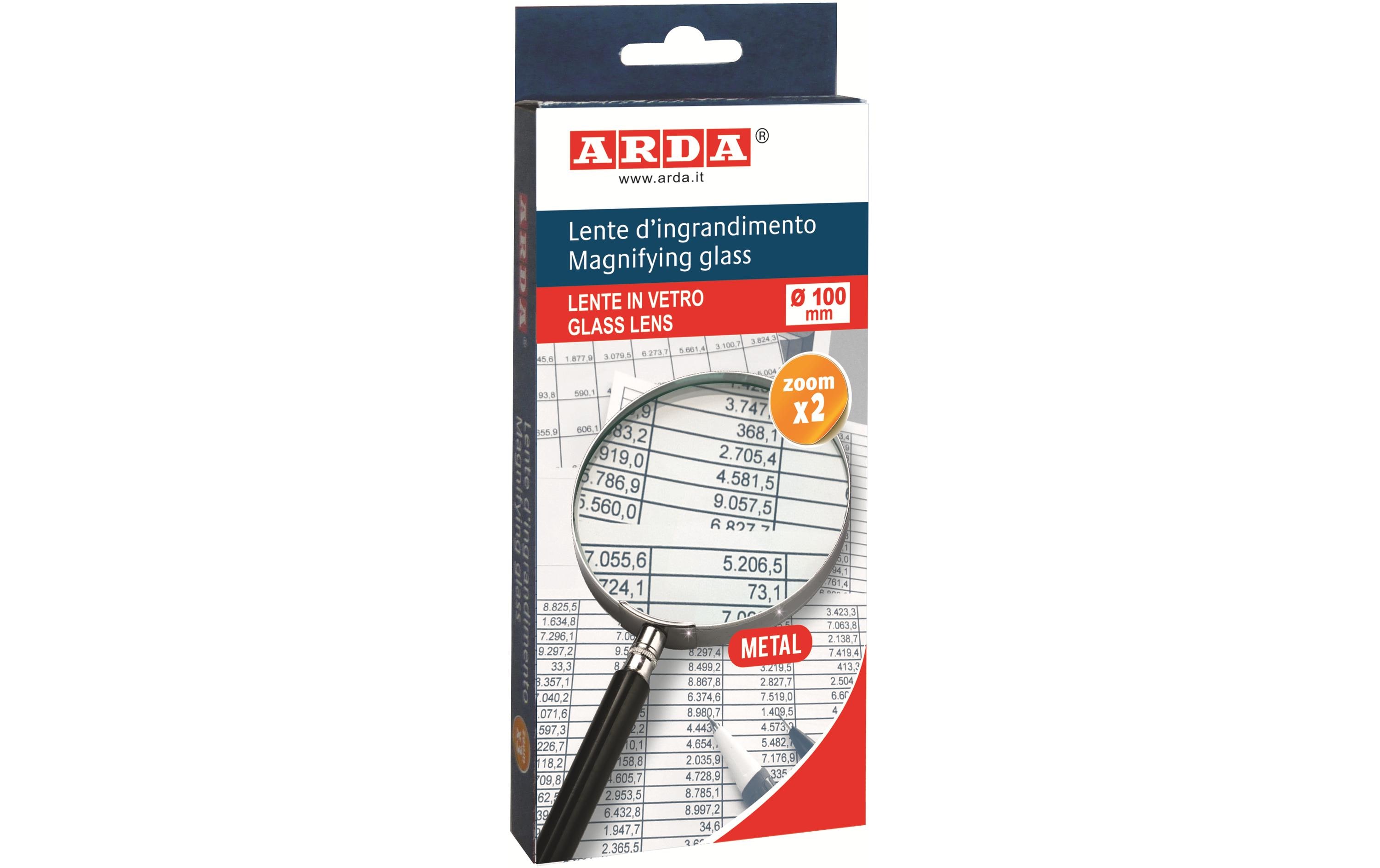 Arda Lupe Ø 10 cm, Glas Arda Lupe Ø 10 cm, Glas