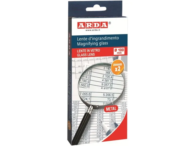 Arda Lupe Ø 10 cm, Glas Arda Lupe Ø 10 cm, Glas