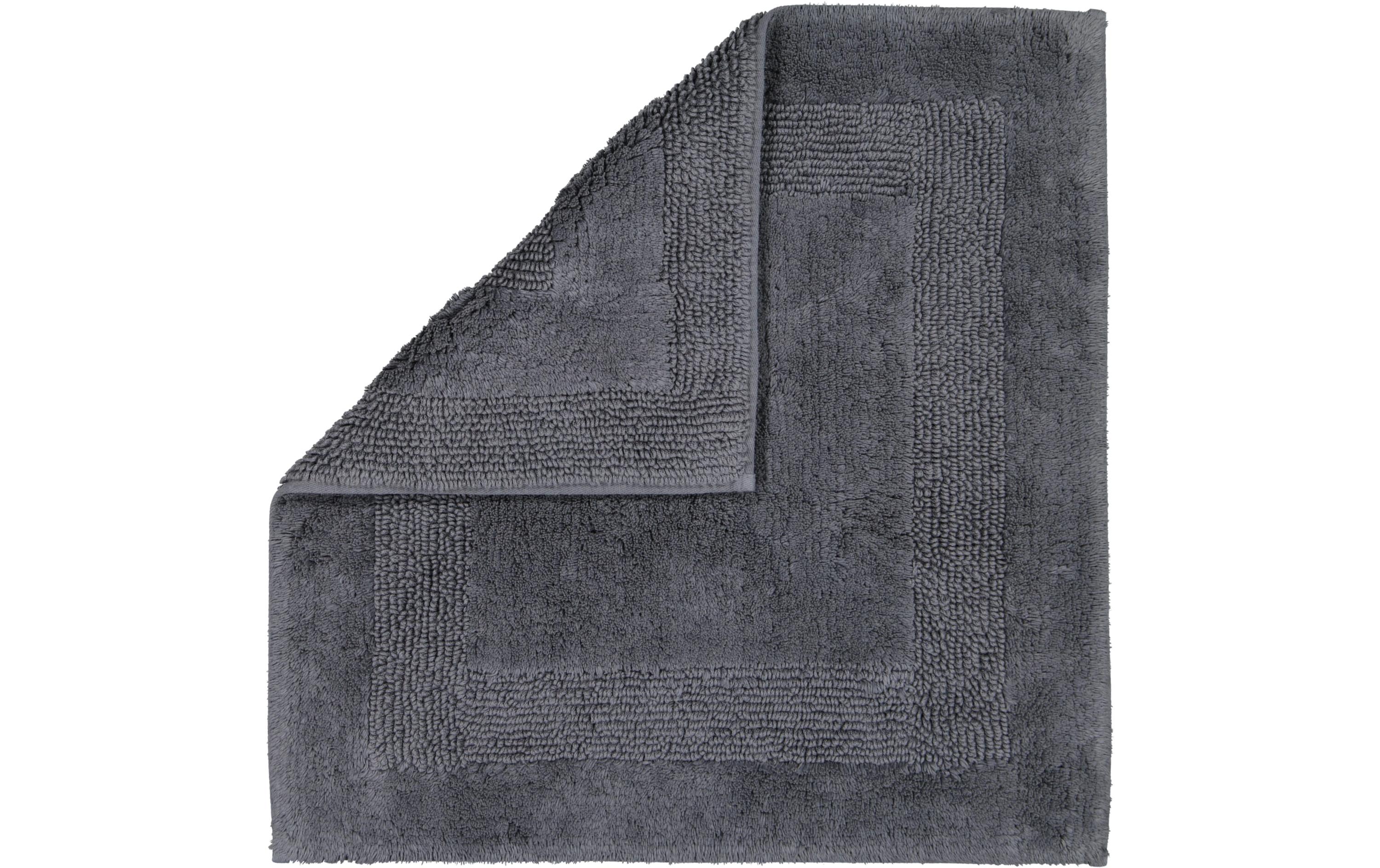 Cawö Badteppich 60 x 60 cm, Anthrazit