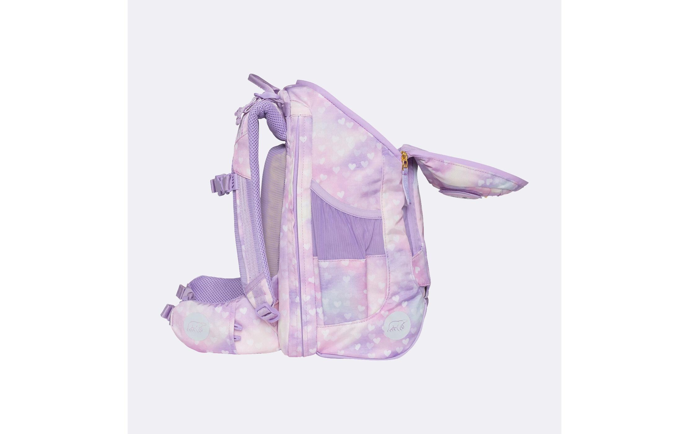 Beckmann Schulrucksack-Set Active Air Flx Unicorn Princess, 6-teilig