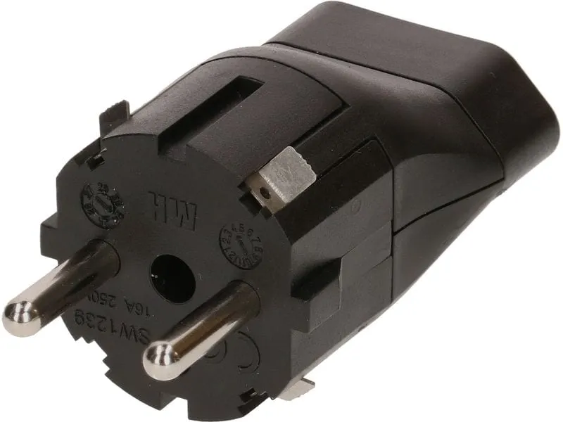 Max Hauri Fixadapter Schuko – Typ 21 für Power Stations schwarz Max Hauri Fixadapter Schuko – Typ 21 für Power Stations schwarz