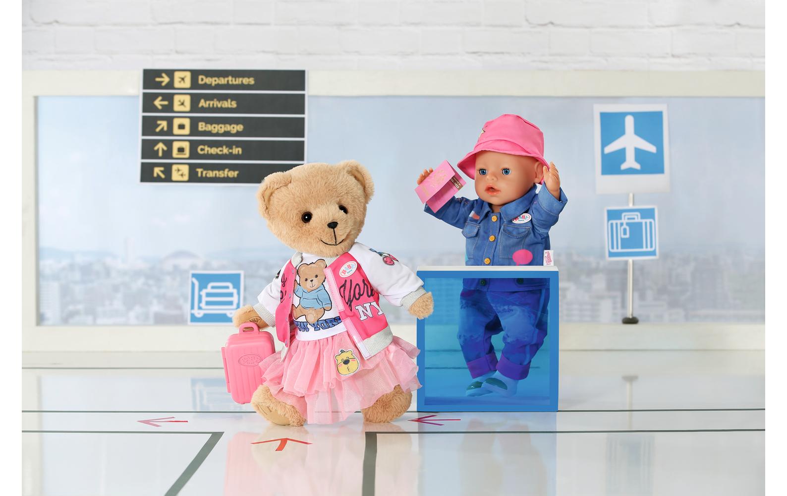 Baby Born Puppenkleidung Deluxe Reiseoutfit 43 cm