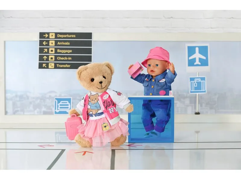 Baby Born Puppenkleidung Deluxe Reiseoutfit 43 cm