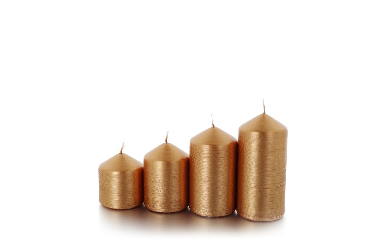 balthasar Adventstufenset Lygis Gold, 4 Stück