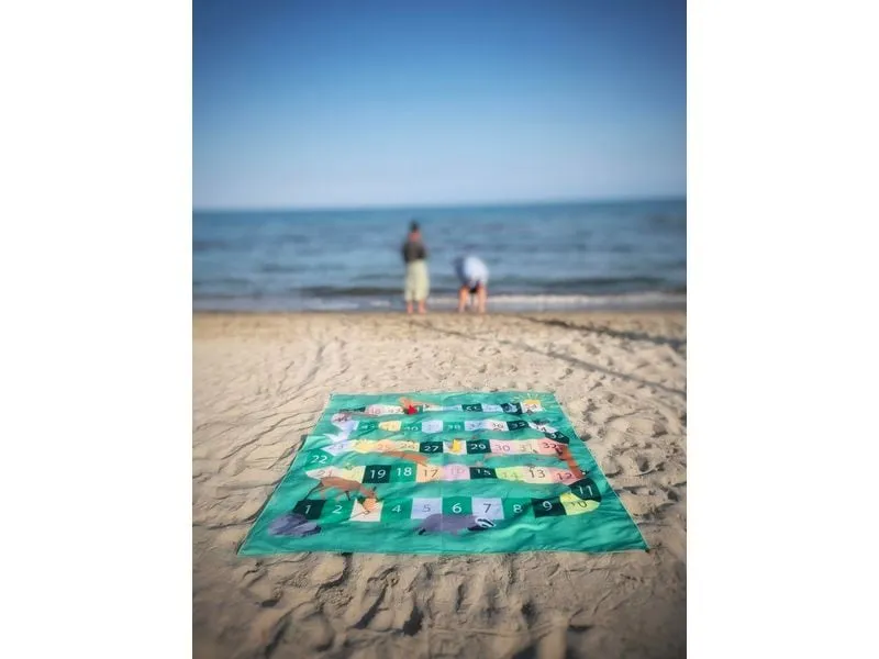 Bünzlig Dog Familienspiel-Set «Leiterlispiel und Wurfspiel»