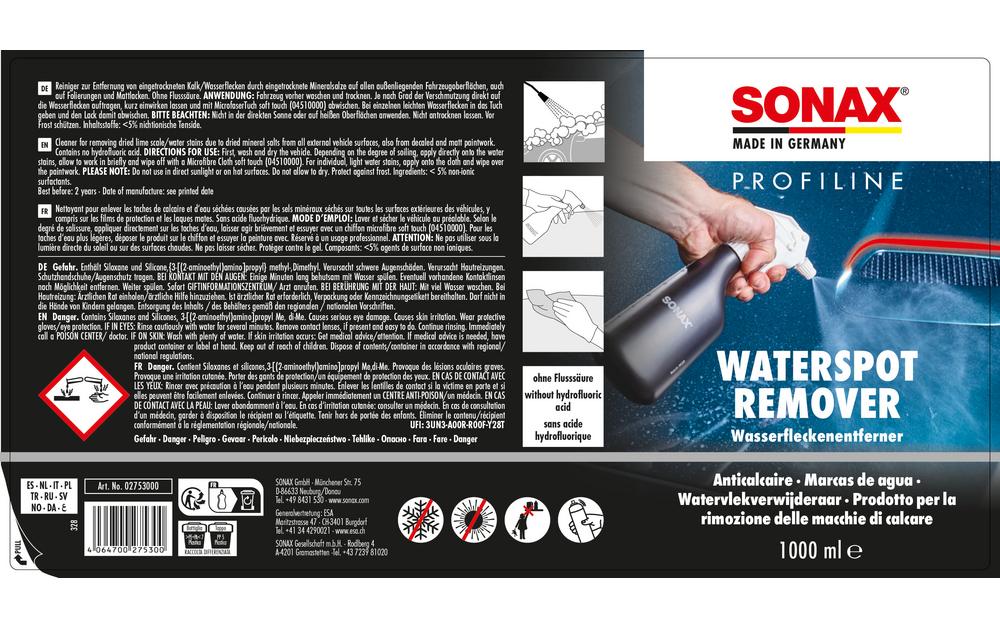 Sonax PROFILINE Wasserflecken-Entferner, 1 L