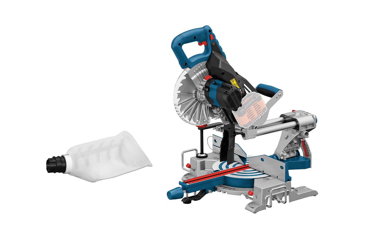 Bosch Professional Akku-Kapp- und Gehrungssäge GCM 18 V-216 D Professional