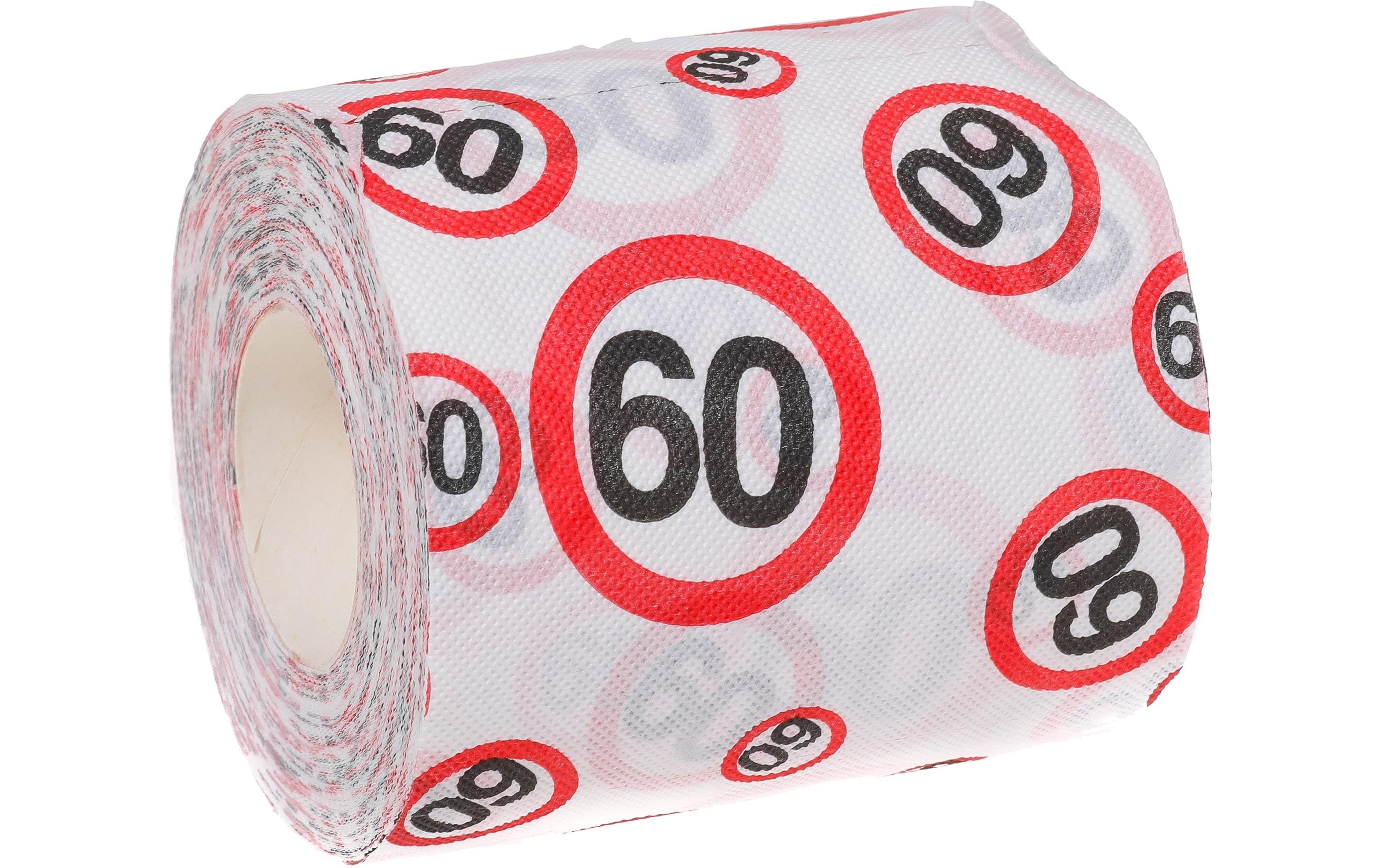 Trendcompany Scherzartikel WC Papier 60. Geburtstag