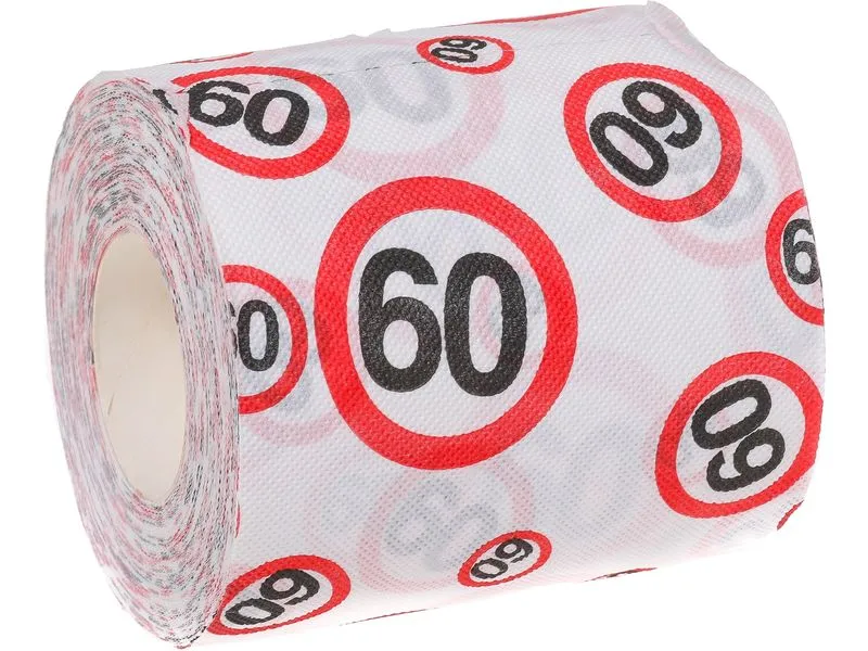 Trendcompany Scherzartikel WC Papier 60. Geburtstag Trendcompany Scherzartikel WC Papier 60. Geburtstag