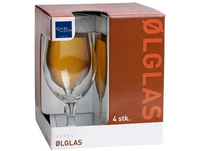 Lyngby Bierglas Juvel 4 Stück, 49 cl Lyngby Bierglas Juvel 4 Stück, 49 cl