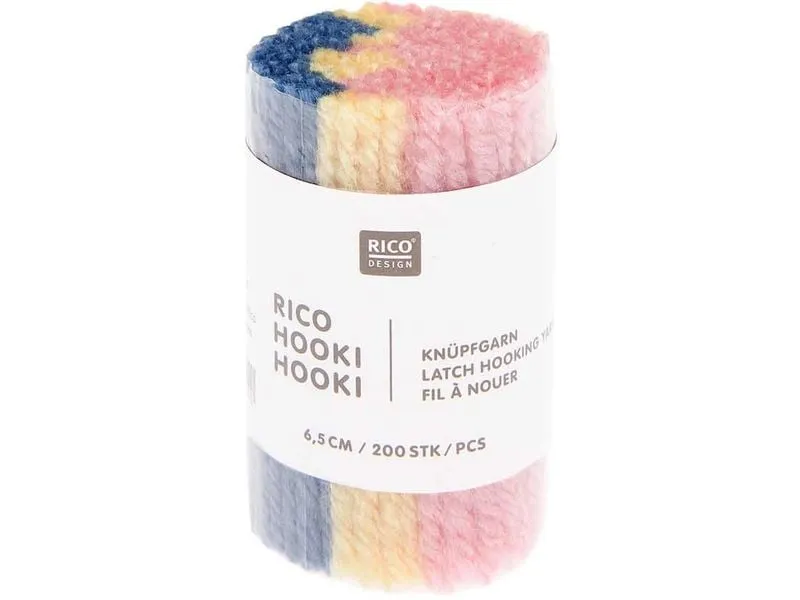 Rico Design Rico Hooki Hooki Knüpfgarn, marmoriert Rosa Rico Design Rico Hooki Hooki Knüpfgarn, marmoriert Rosa