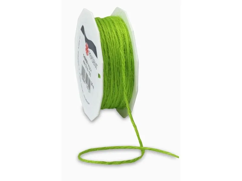 Pattberg Juteband 2 mm x 25 m, Hellgrün Pattberg Juteband 2 mm x 25 m, Hellgrün