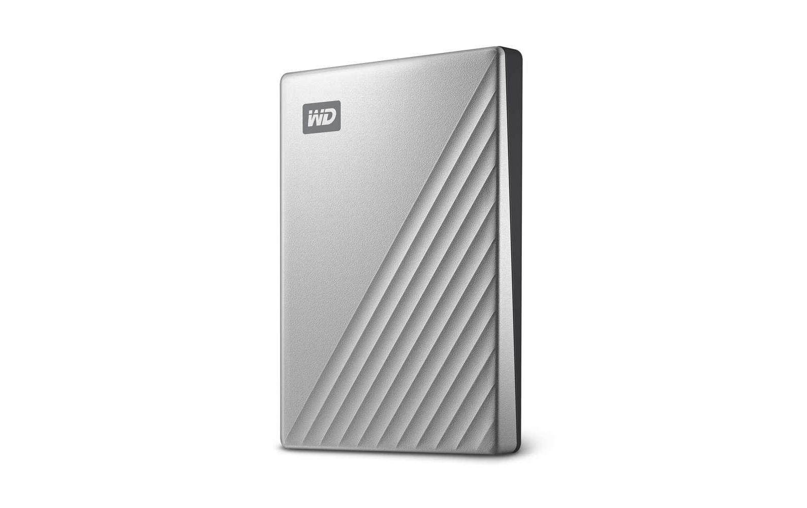 Western Digital Externe Festplatte My Passport Ultra 1 TB, Silber