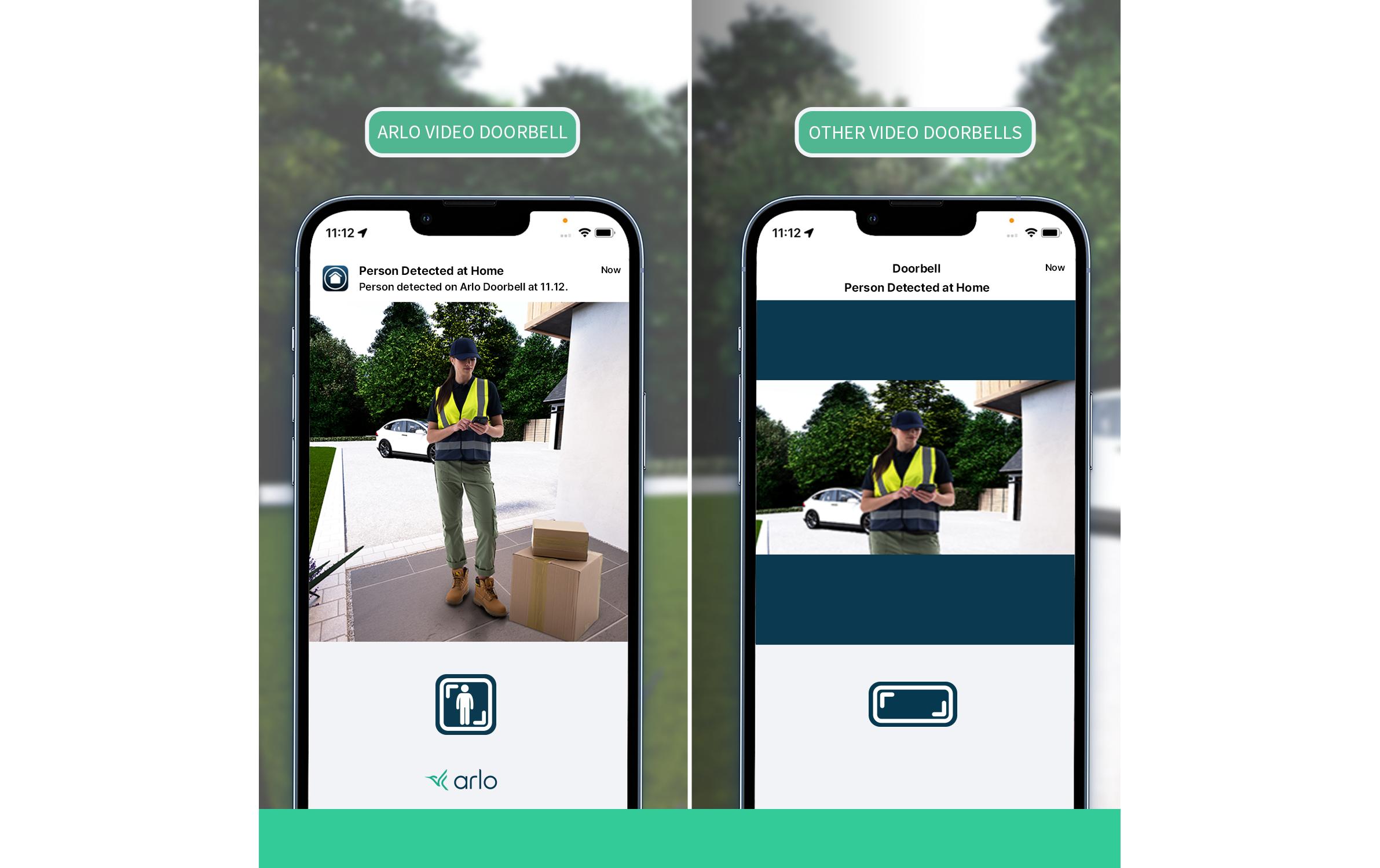 Arlo Kabellose Video-Türklingel inkl. Türgong