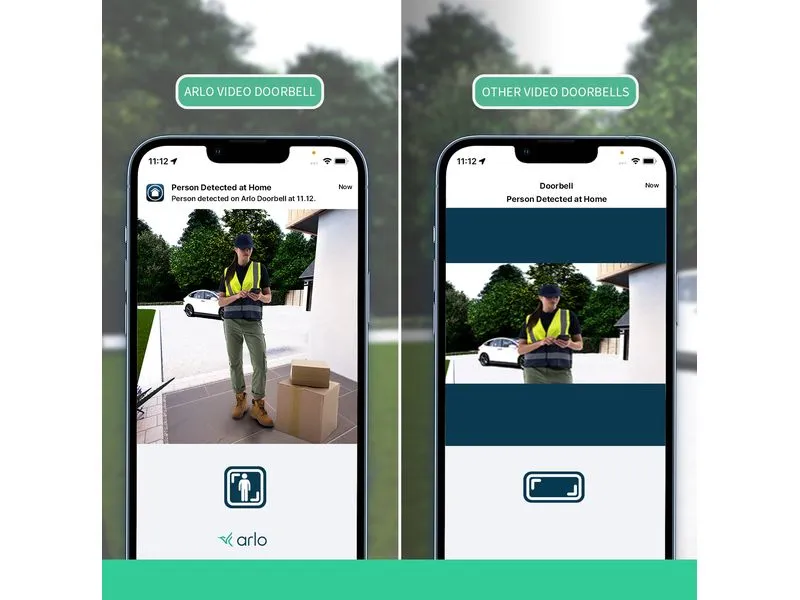 Arlo Kabellose Video-Türklingel inkl. Türgong Arlo Kabellose Video-Türklingel inkl. Türgong