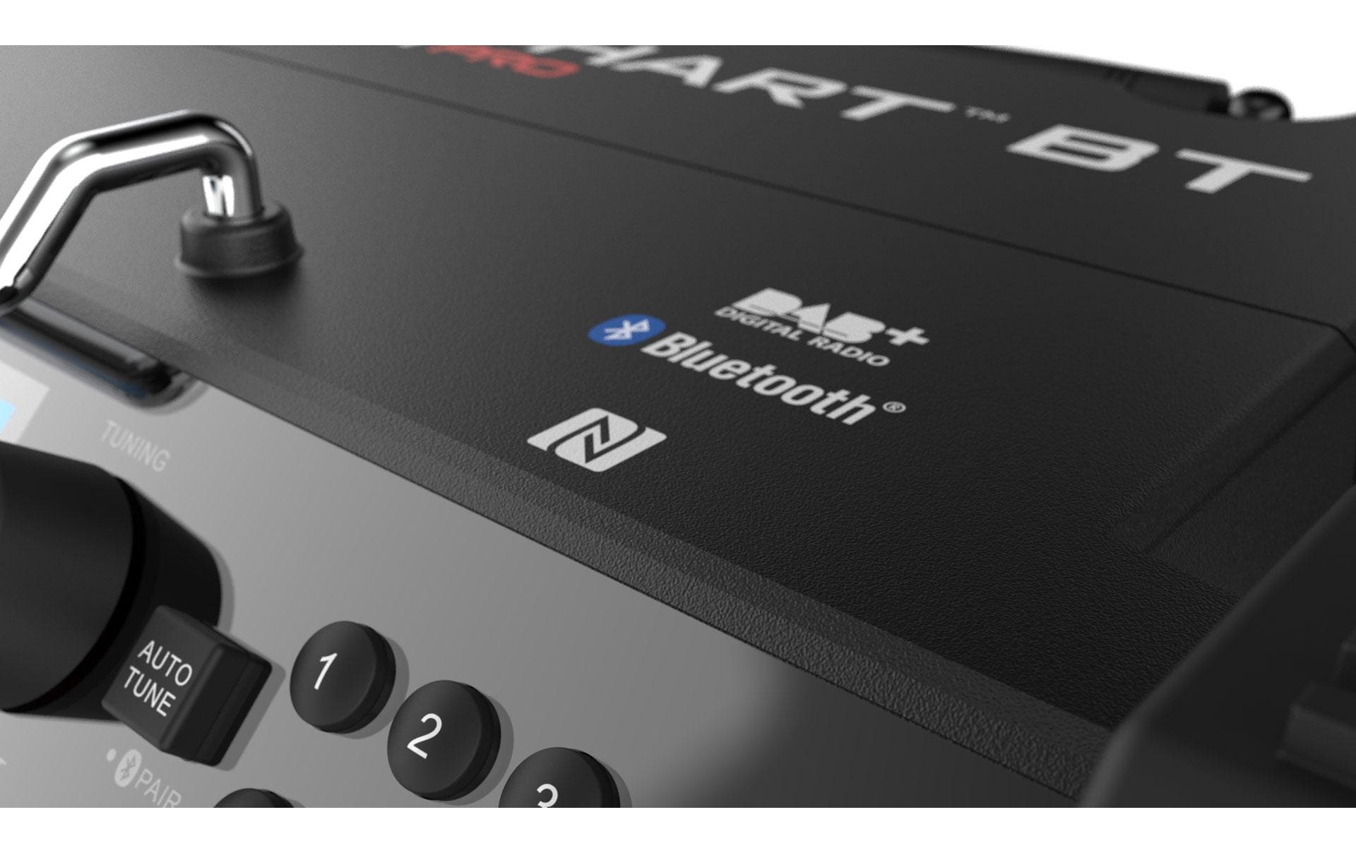 Perfectpro DAB+ Radio ROCKHART Schwarz