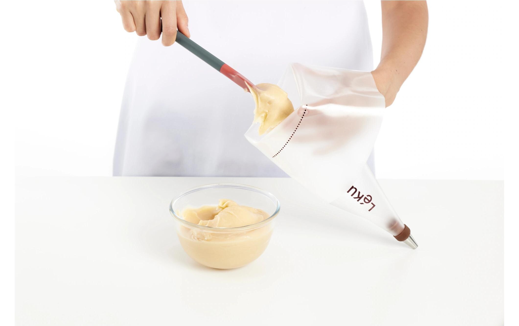 Lékué Spritzbeutel-Set mit 3 Düsen