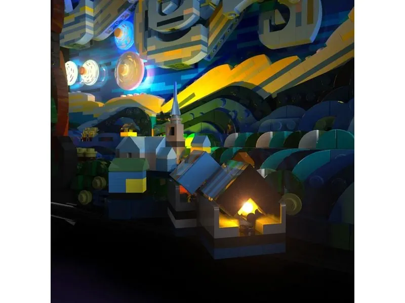 Light My Bricks LED-Licht-Set für LEGO® Vincent van Gogh 21333 Light My Bricks LED-Licht-Set für LEGO® Vincent van Gogh 21333