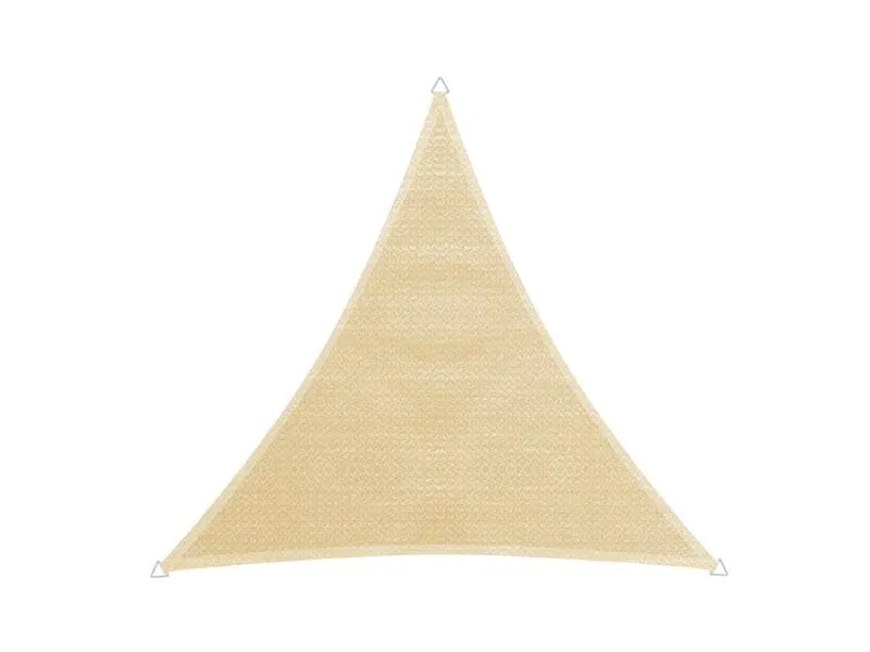 Windhager Sonnensegel Capri, 5 m, Eckig, Champagner Windhager Sonnensegel Capri, 5 m, Eckig, Champagner