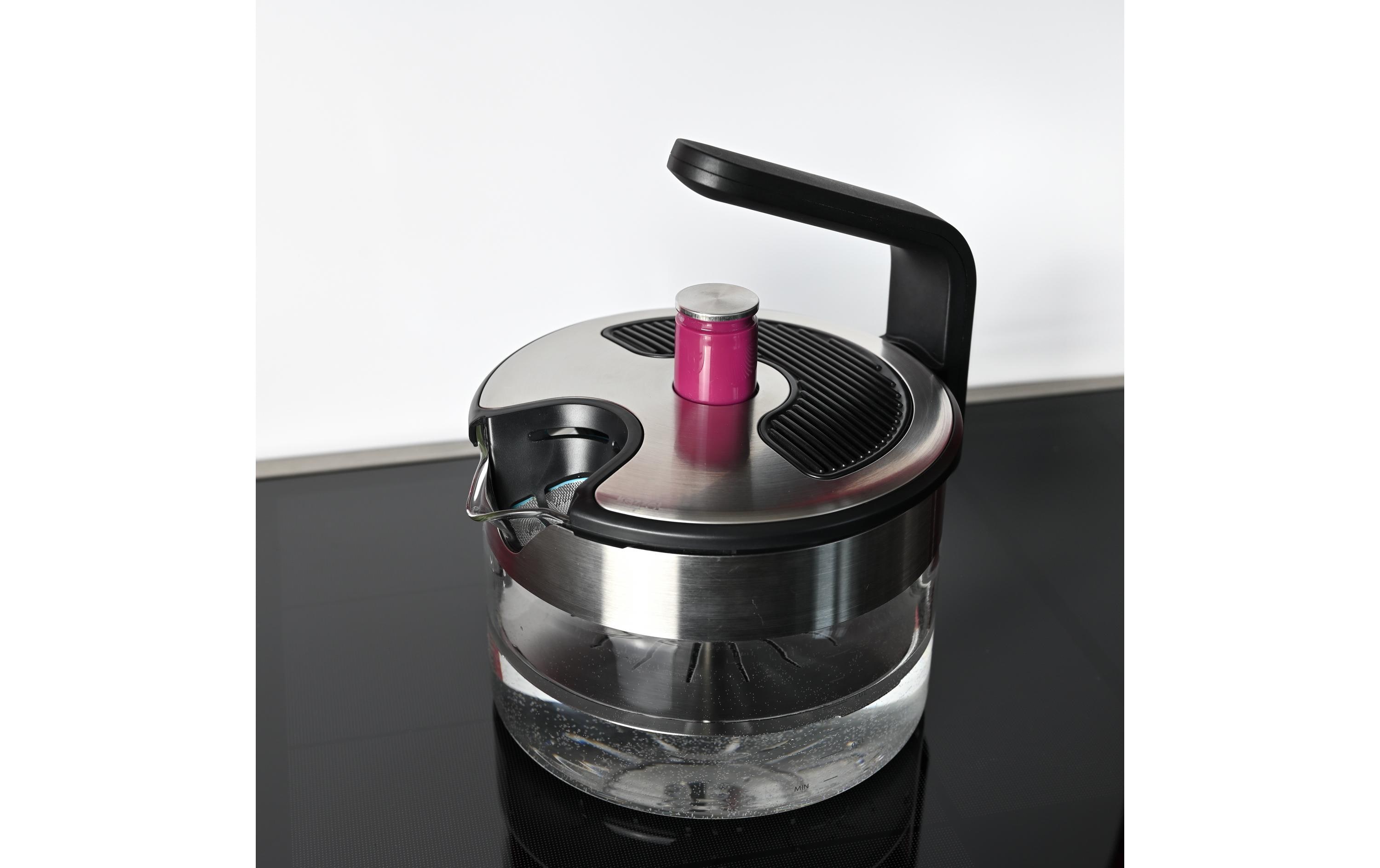 Kezzel Wasserkocher Induktiv 1.5 l, Transparent