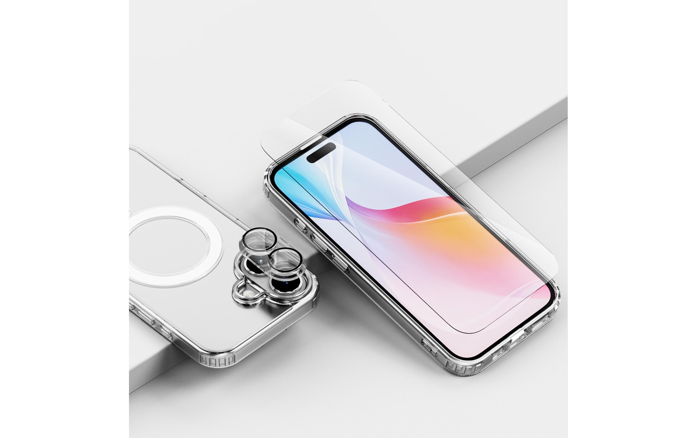 4smarts Back Cover 3in1 Premium Starter Set iPhone 16