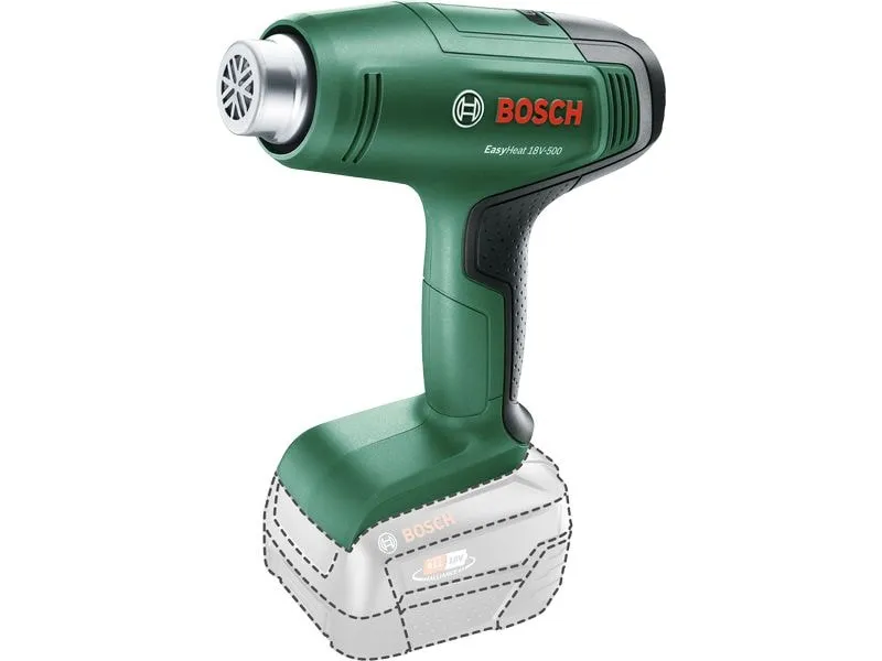 Bosch Akku-Heissluftgebläse EasyHeat 18 V-500