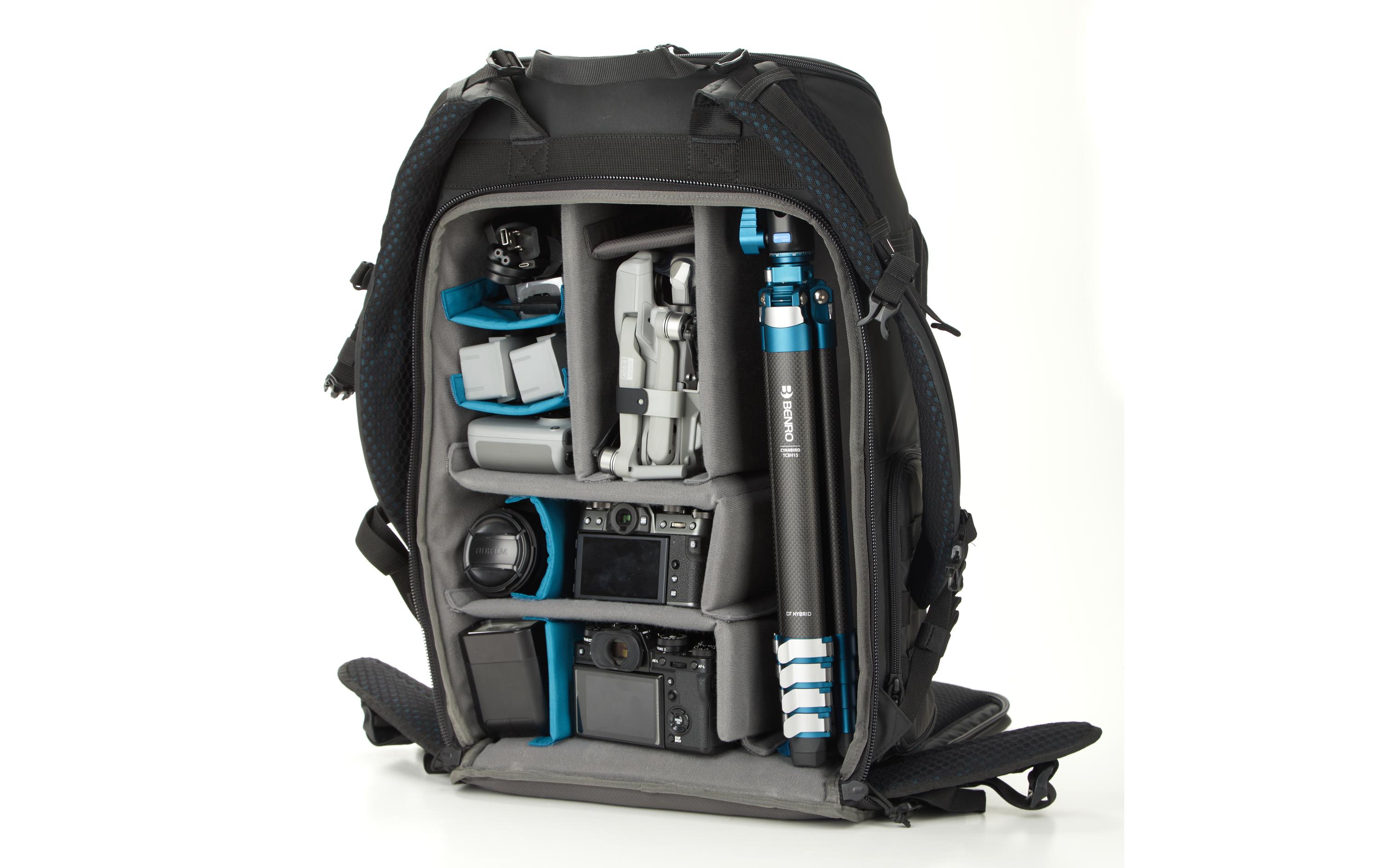 Benro Stativ TCBH15N00P Cyanbird Kit Alu Carbon