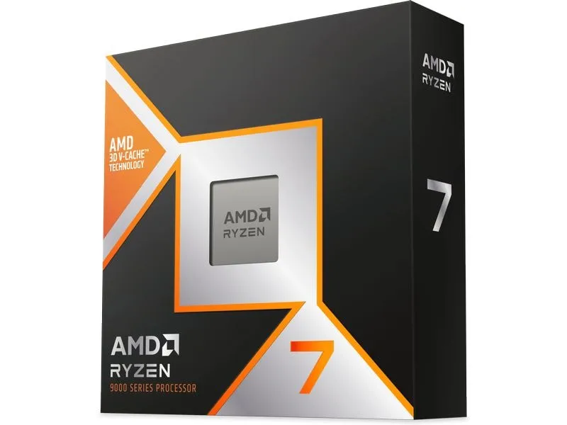 AMD CPU Ryzen 7 9800X3D 4.7 GHz AMD CPU Ryzen 7 9800X3D 4.7 GHz