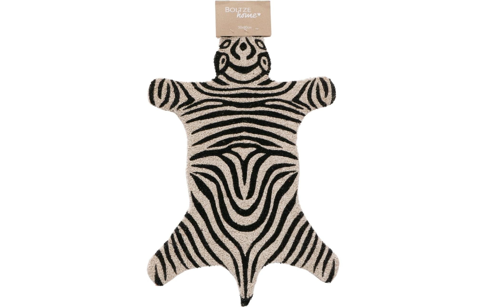 Boltze Fussmatte Zebra 80 x 50 cm