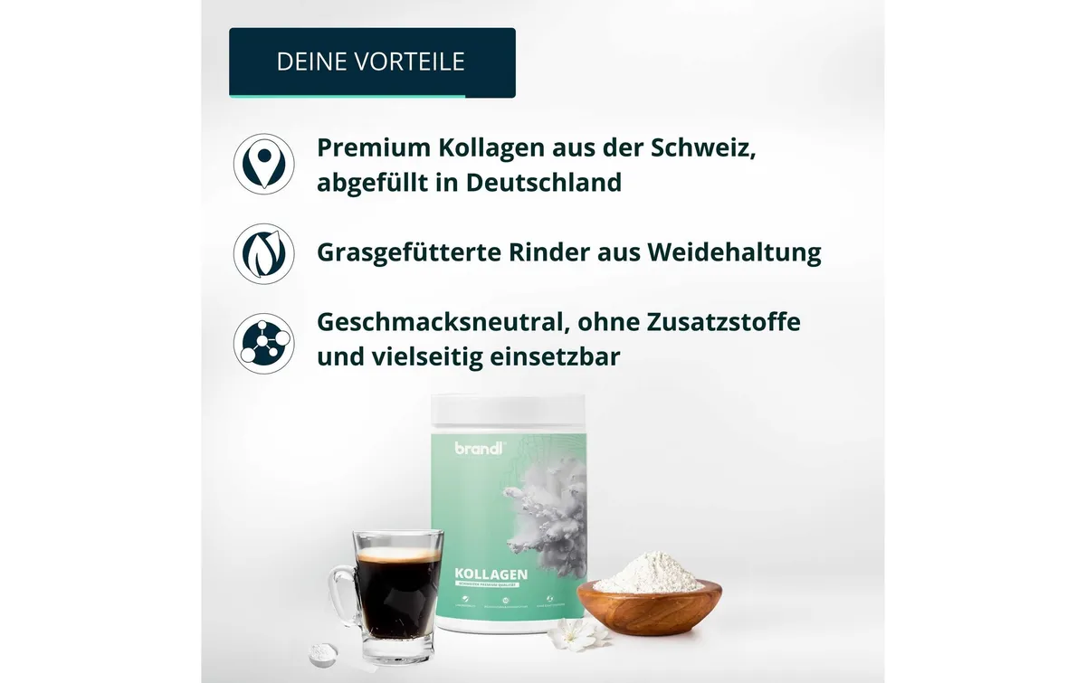 Brandl-Nutrition Pulver Kollagen Neutral 550 g Brandl-Nutrition Pulver Kollagen Neutral 550 g