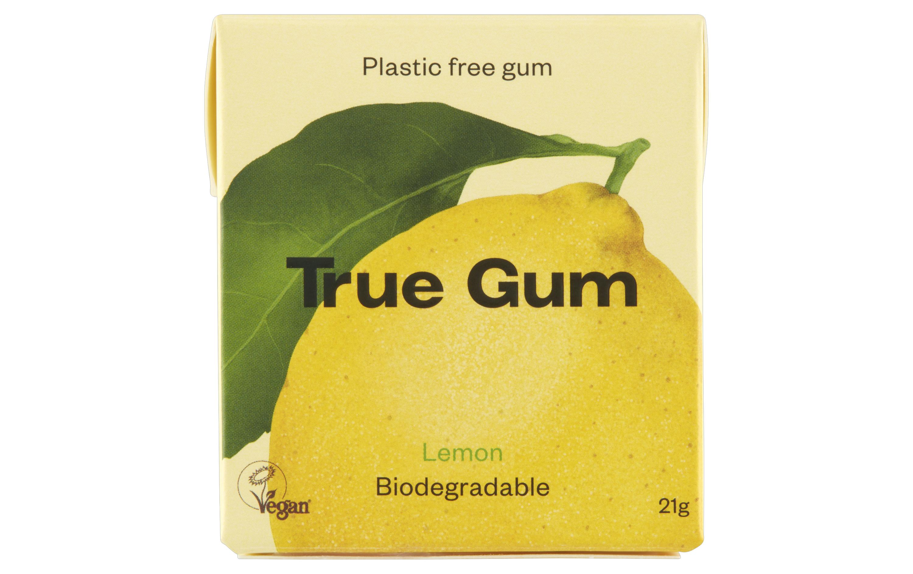 True Gum Kaugummi Zitrone 21 g