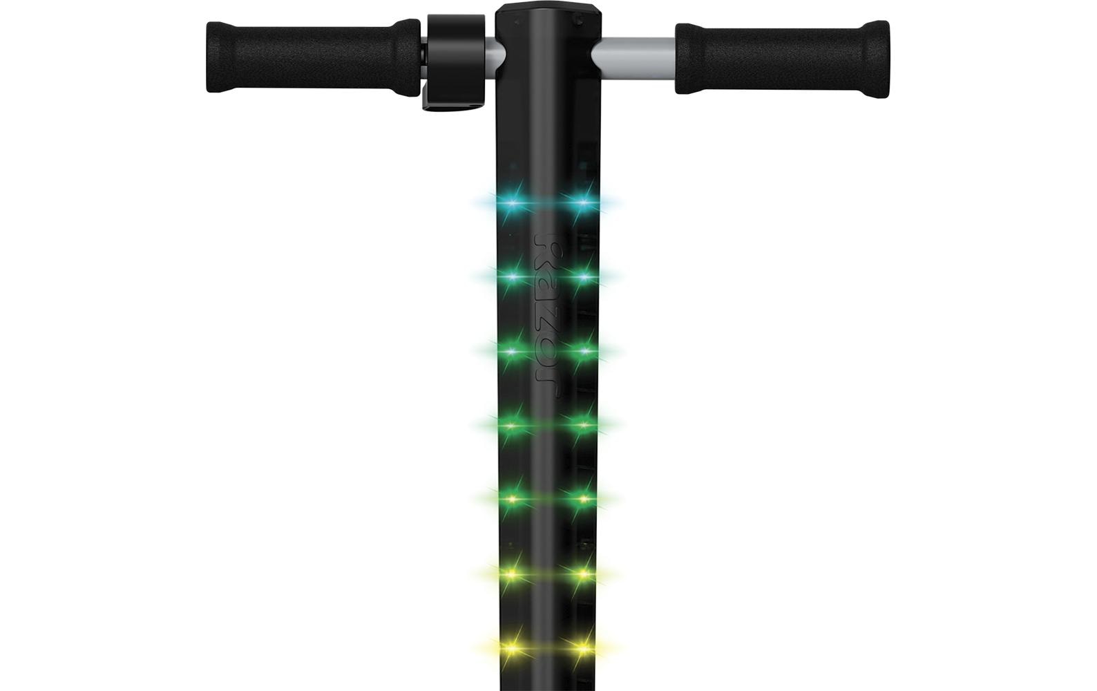 Razor E-Scooter Power Core E90 Lightshow Schwarz