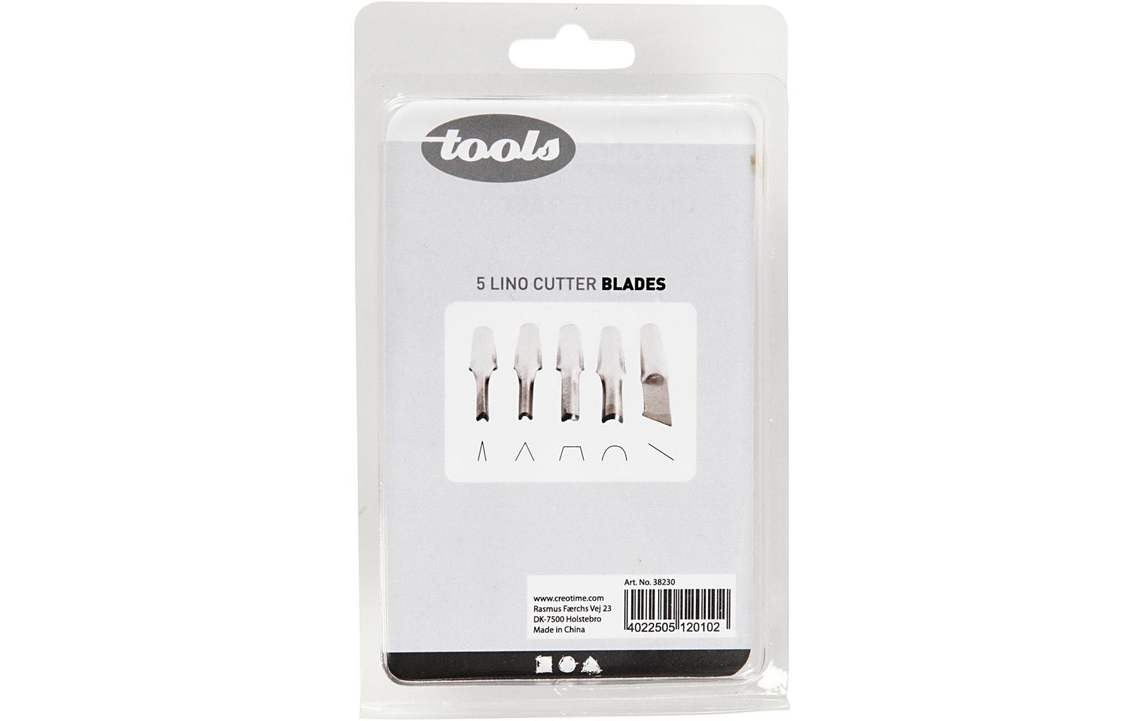 Creativ Company Stempel Zubehör Werkzeug für Linol 7-teilig