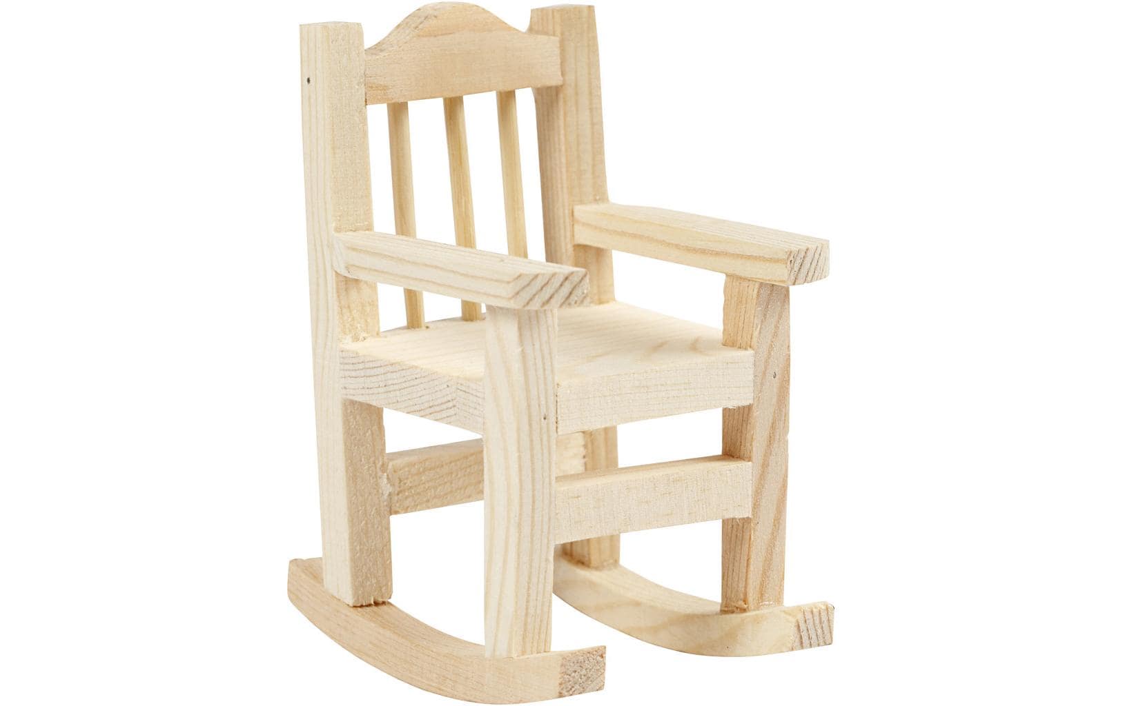 Creativ Company Mini-Möbel Schaukelstuhl 8.8 x 5.5 x 6.7 cm