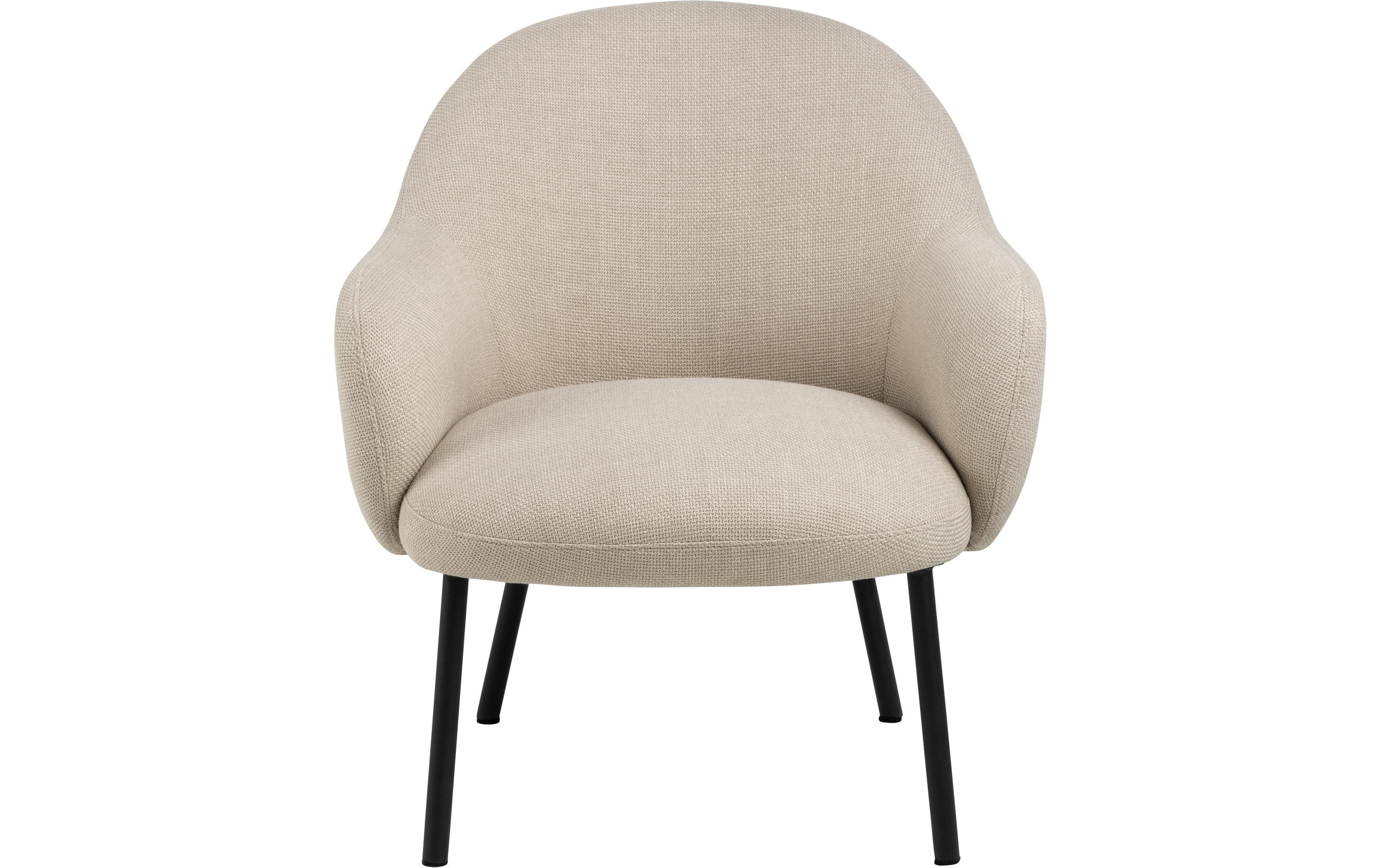 AC Design Sessel Spencer Polyurethan (PU)/Stahl, Beige