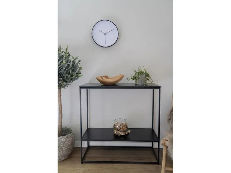House Nordic Konsolentisch Vita 80 x 80 cm, Schwarz House Nordic Konsolentisch Vita 80 x 80 cm, Schwarz